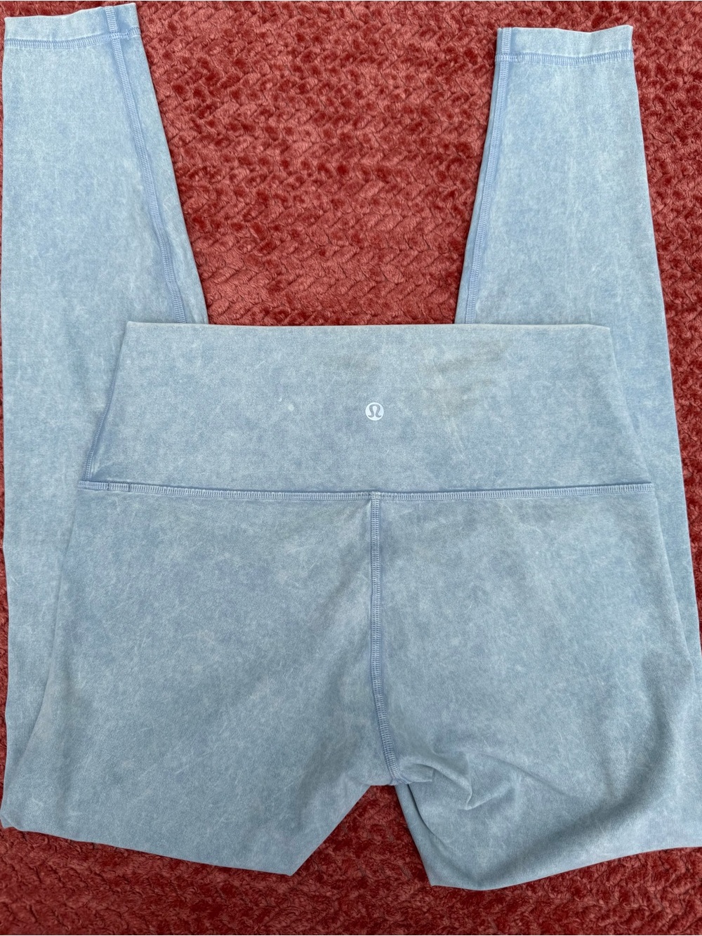 lululemon athletica High-Rise Seamless Leggings in Light Blue size 6